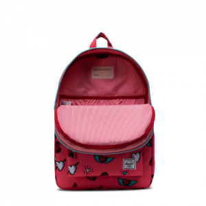 Rucsac Herschel Heritage XL Love Doodles Rosu 2