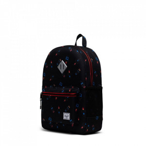 Rucsac pentru copii Herschel Heritage Rocket Sketch Negru 3