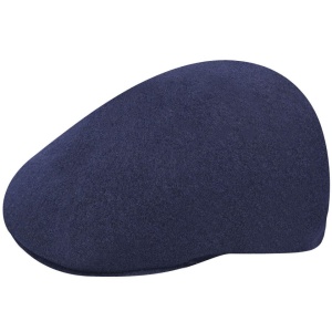 Sapca barbati Kangol seamless wool 507, albastru marin
