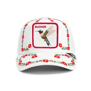 Sapca Goorin Bros Trucker Necessary Nectar Alb