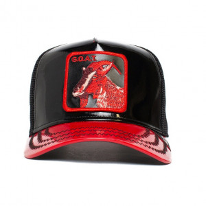 Sapca Goorin Brothers Trucker Goaty McGoatface Negru