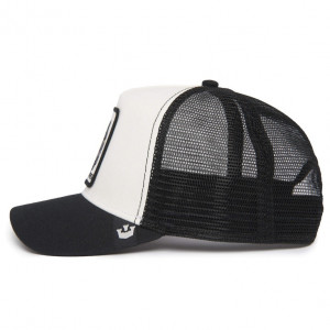 Sapca Goorin Brothers Trucker Panther Vibes Alb-Negru 3