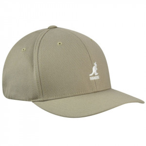 Sapca Kangol Wool Flexfit Baseball Taupe 4
