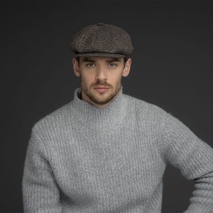 Basca Bailey of Hollywood Galvin Herringbone Negru 2