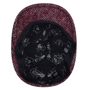 Basca Bailey of Hollywood Kufell Newsboy Burgundy 4