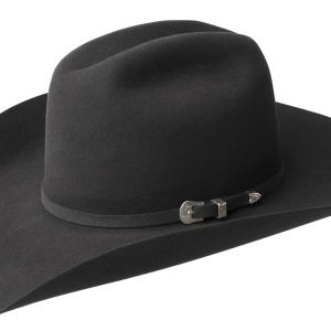 Bailey Western 27X Pro 7 Cowboy Hat, Black