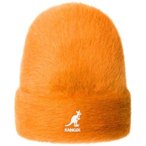 Caciula Kangol furgora cuff, Portocaliu, 55-61 CM
