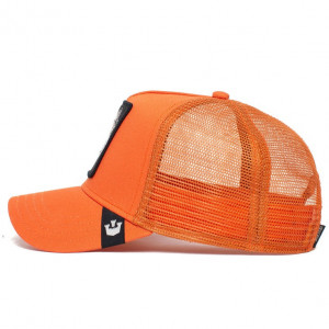 Sapca Goorin Brothers Trucker Wolf Man Portocaliu 3