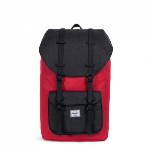 Herschel rucksack little america barbados cherry, Rot