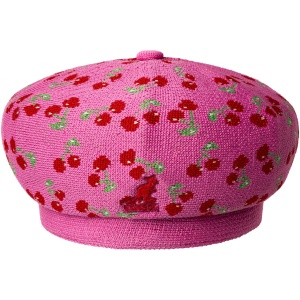 Kangol, bereta tropic cherry jax, Roz fucsia