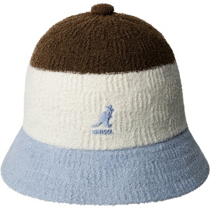 Kangol Bermuda Bols Stripe Bucket Hat, Skyway Stripe