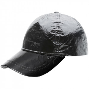 Kangol metal baseball cap, Schwarz