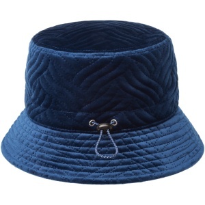 Kangol, Palarie plush puff bucket, Albastru marin 2