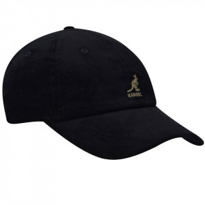 Sapca Kangol Cord Adjustable Baseball Negru 2