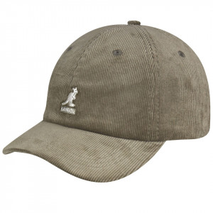 Kangol sapka cord ajustable baseball, Szürke, 55-61 CM