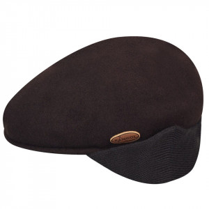 Basca Kangol Wool 504 Earlap Espresso 3