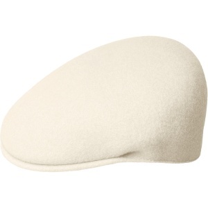 Kangol schiebermütze wolle 504, Weiss