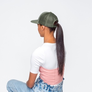 Kangol, sapca verde trucker soft baseball 4