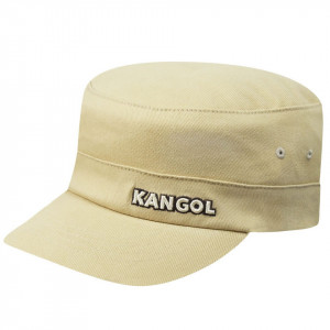 Kangol twill army cap, Beige