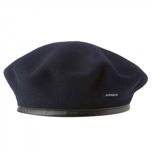 Kangol wool monty beret baskenmütze, Marine