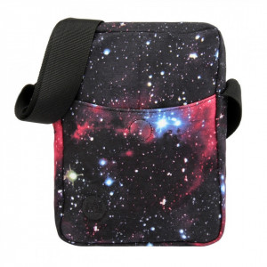Mi-Pac Umhängetasche Cosmos, 21 cm, 2.5 L, Schwarz