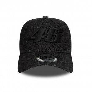 New Era sapca neagra 9forty trucker VR46 denim 2