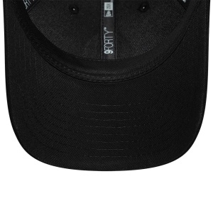 New Era, sapca 9forty faux suede m-crown AC Milan, Negru mat 6