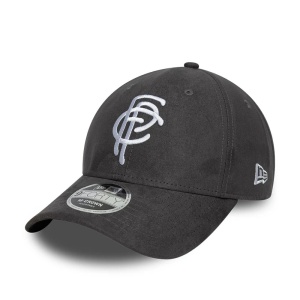 New Era, sapca 9forty M-crown suede faux FC Porto, Gri carbune