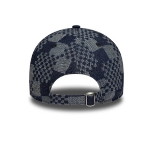 New Era, sapca 9twenty pattern denim Red Bull, Albastru 4