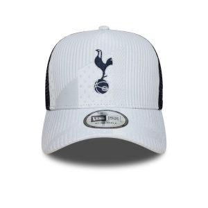 New Era, sapca trucker pattern knit Tottenham Hotspur, Alb ecru 2