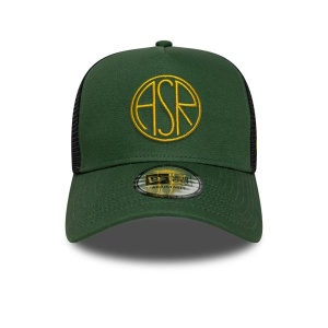 New Era, sapca trucker seasonal AS Roma, Verde englez 2