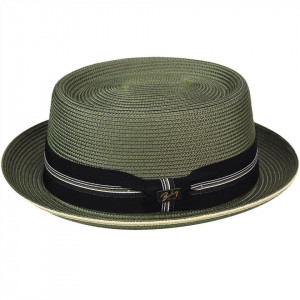 Palarie Bailey of Hollywood Carver Pork Pie Verde 2