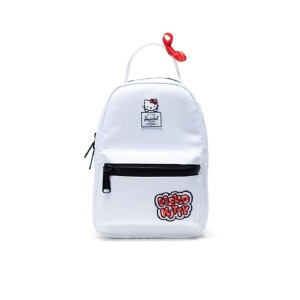 Rucsac Herschel mini hello kitty 45th anniversary, 9L, alb