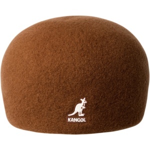 Sapca barbati Kangol seamless wool 507, maro rustic 2