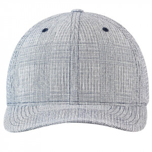 Sapca Kango Pattern Flexfit Baseball Check Navy 4