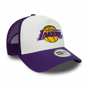 Sapca New Era a-frame trucker block los angeles lakers 3