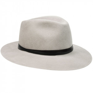 Palarie Bailey of Hollywood Stedman Elite Velour Fedora Alb 4