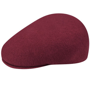 Basca Kangol Wool 504 Cranberry Rosu