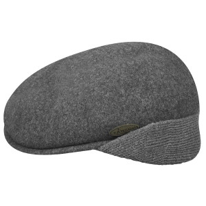 Basca Kangol Wool 504 Earlap Gri 3