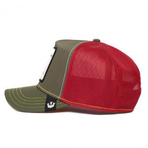 Sapca Goorin Brothers Trucker Thunder Lizard Herbivore Verde 3