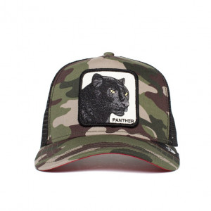 Goorin Bros trucker black panther cap, Camo