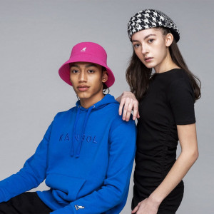 Basca Kangol Abstract Houndstooth 504 Negru 6