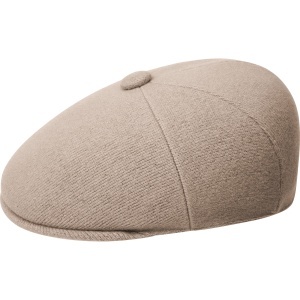 Kangol, basca din lana Panel 575, Maro taupe