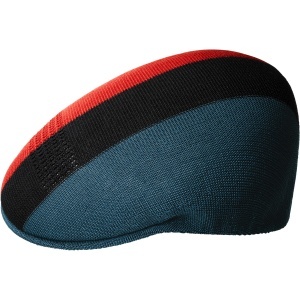 Kangol, basca tropic bold stripe 504, Verde persan