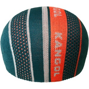 Kangol, Basca Tropic Game Stripe 507, Verde feriga - Img 3