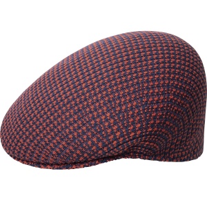 Kangol Grid Knit 504 Flatcap, Hazy Indigo