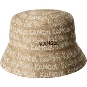 Kangol, palarie bucket Tropic Doodle, Maro