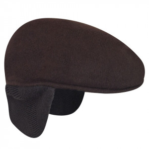 Basca Kangol Wool 504 Earlap Espresso 2