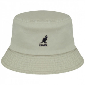 Palarie Kangol Washed Bucket Bej