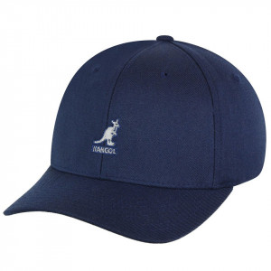 Sapca Kangol Wool Flexfit Baseball Albastru
